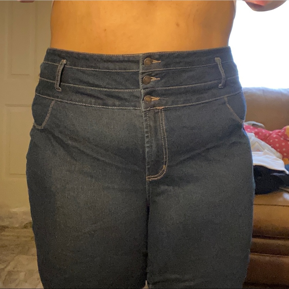 High Rise Ankle Jeggings